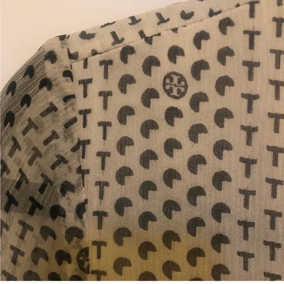 Tory Burch Polka Dot logo dress sz xs - Picture 4 of 11